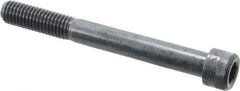 Holo-Krome - 1/2-13 UNC Hex Socket Drive, Socket Cap Screw - Alloy Steel, Black Oxide Finish, Partially Threaded, 4-1/2" Length Under Head - USA Tool & Supply