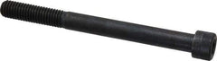Holo-Krome - 1/2-13 UNC Hex Socket Drive, Socket Cap Screw - Alloy Steel, Black Oxide Finish, Partially Threaded, 5-1/2" Length Under Head - USA Tool & Supply