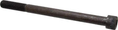 Holo-Krome - 5/8-11 UNC Hex Socket Drive, Socket Cap Screw - Alloy Steel, Black Oxide Finish, Partially Threaded, 8" Length Under Head - USA Tool & Supply