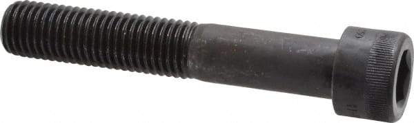 Holo-Krome - 3/4-10 UNC Hex Socket Drive, Socket Cap Screw - Alloy Steel, Black Oxide Finish, Partially Threaded, 4-1/2" Length Under Head - USA Tool & Supply