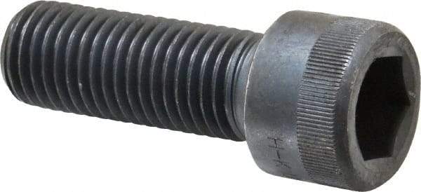Holo-Krome - 7/8-9 UNC Hex Socket Drive, Socket Cap Screw - Alloy Steel, Black Oxide Finish, Fully Threaded, 2-1/2" Length Under Head - USA Tool & Supply