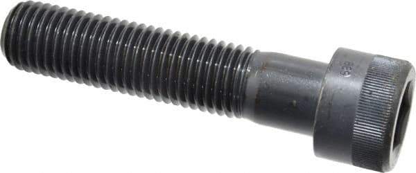 Holo-Krome - 7/8-9 UNC Hex Socket Drive, Socket Cap Screw - Alloy Steel, Black Oxide Finish, Partially Threaded, 4" Length Under Head - USA Tool & Supply