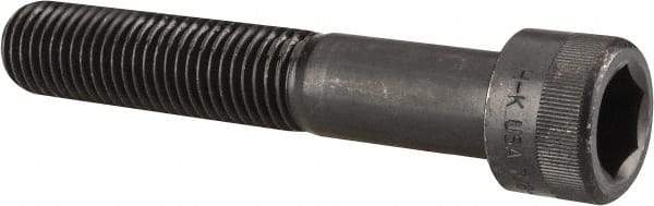 Holo-Krome - 7/8-9 UNC Hex Socket Drive, Socket Cap Screw - Alloy Steel, Black Oxide Finish, Partially Threaded, 5" Length Under Head - USA Tool & Supply