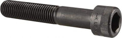 Holo-Krome - 7/8-9 UNC Hex Socket Drive, Socket Cap Screw - Alloy Steel, Black Oxide Finish, Partially Threaded, 5" Length Under Head - USA Tool & Supply