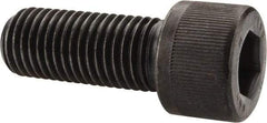 Holo-Krome - 1-8 UNC Hex Socket Drive, Socket Cap Screw - Alloy Steel, Black Oxide Finish, Fully Threaded, 3-1/4" Length Under Head - USA Tool & Supply
