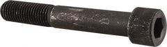 Holo-Krome - 1-8 UNC Hex Socket Drive, Socket Cap Screw - Alloy Steel, Black Oxide Finish, Partially Threaded, 6-1/2" Length Under Head - USA Tool & Supply