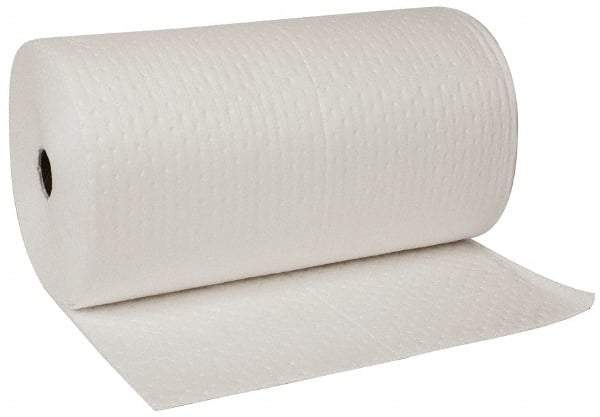 Brady SPC Sorbents - 37 Gal Capacity per Package, Oil Only Roll - 150' Long x 30" Wide, Polypropylene - USA Tool & Supply