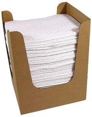 Brady SPC Sorbents - 39 Gal Capacity per Package, Oil Only Pad - 19" Long x 15" Wide, Polypropylene - USA Tool & Supply