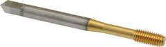 OSG - M5x0.80 Metric Coarse D4 Thread Limit Modified Bottoming Thread Forming Tap - Cobalt, TiN Finish, 2-3/8" OAL, 7/8" Thread Length, Right Hand Thread, Series HY-PRO NRT - USA Tool & Supply