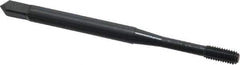 OSG - M3x0.50 Metric Coarse D3 Thread Limit Bottoming Thread Forming Tap - Cobalt, Oxide Finish, 1-15/16" OAL, 5/8" Thread Length, Right Hand Thread, Series HY-PRO NRT - Exact Industrial Supply