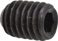 Holo-Krome - #10-32 UNF, 1/4" OAL, Cup Point Set Screw - Grade 8 Alloy Steel, 3/32" Key - USA Tool & Supply