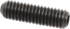 Holo-Krome - #10-32 UNF, 5/8" OAL, Cup Point Set Screw - Grade 8 Alloy Steel, 3/32" Key - USA Tool & Supply