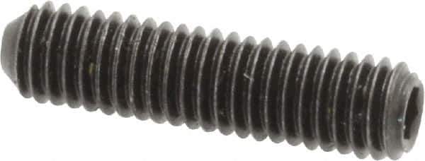 Holo-Krome - #10-32 UNF, 3/4" OAL, Cup Point Set Screw - Grade 8 Alloy Steel, 3/32" Key - USA Tool & Supply