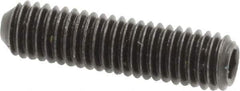 Holo-Krome - #10-32 UNF, 3/4" OAL, Cup Point Set Screw - Grade 8 Alloy Steel, 3/32" Key - USA Tool & Supply