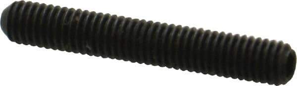Holo-Krome - #10-32 UNF, 1-1/4" OAL, Cup Point Set Screw - Grade 8 Alloy Steel, 3/32" Key - USA Tool & Supply