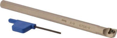 Iscar - 0.449" Min Bore Diam, 6" OAL, 3/8" Shank Diam, S-SCLC Indexable Boring Bar - CC.T 2 Insert, Screw Holding Method - USA Tool & Supply
