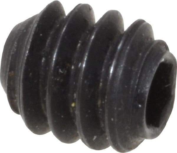 Holo-Krome - #4-40 UNC, 1/8" OAL, Cup Point Set Screw - Grade 8 Alloy Steel, 0.05" Key - USA Tool & Supply