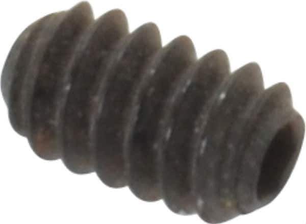 Holo-Krome - #4-40 UNC, 3/16" OAL, Cup Point Set Screw - Grade 8 Alloy Steel, 0.05" Key - USA Tool & Supply
