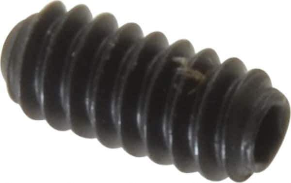 Holo-Krome - #4-40 UNC, 1/4" OAL, Cup Point Set Screw - Grade 8 Alloy Steel, 0.05" Key - USA Tool & Supply