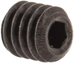 Holo-Krome - #4-48 UNF, 1/8" OAL, Cup Point Set Screw - Grade 8 Alloy Steel, 0.05" Key - USA Tool & Supply