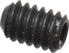 Holo-Krome - #5-40 UNC, 3/16" OAL, Cup Point Set Screw - Grade 8 Alloy Steel, 1/16" Key - USA Tool & Supply