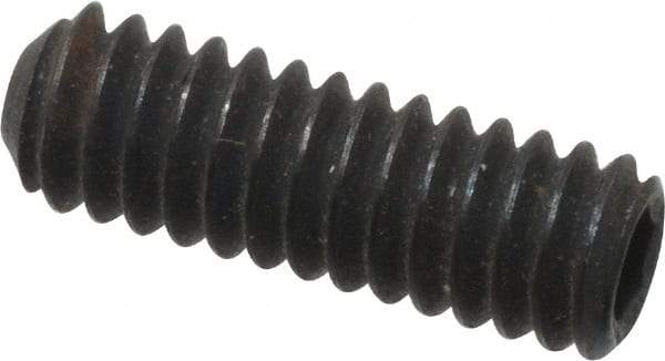Holo-Krome - #5-40 UNC, 3/8" OAL, Cup Point Set Screw - Grade 8 Alloy Steel, 1/16" Key - USA Tool & Supply