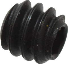 Holo-Krome - #6-32 UNC, 1/8" OAL, Cup Point Set Screw - Grade 8 Alloy Steel, 1/16" Key - USA Tool & Supply