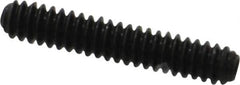 Holo-Krome - #6-32 UNC, 3/4" OAL, Cup Point Set Screw - Grade 8 Alloy Steel, 1/16" Key - USA Tool & Supply