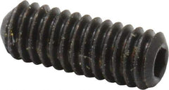 Holo-Krome - #6-40 UNF, 3/8" OAL, Cup Point Set Screw - Grade 8 Alloy Steel, 1/16" Key - USA Tool & Supply