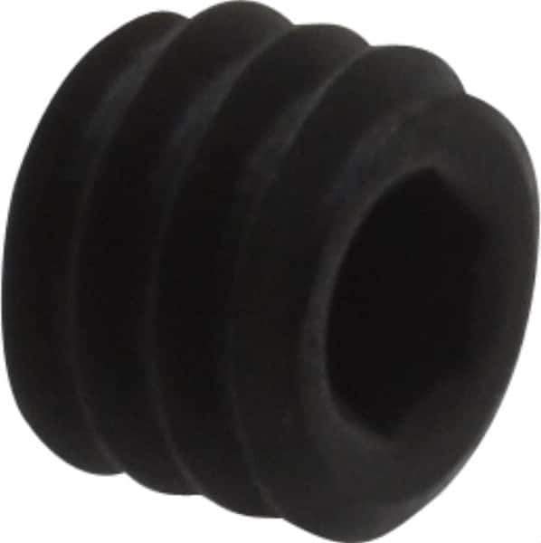 Holo-Krome - #8-32 UNC, 1/8" OAL, Cup Point Set Screw - Grade 8 Alloy Steel, 5/64" Key - USA Tool & Supply