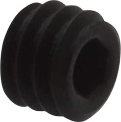 Holo-Krome - #8-32 UNC, 1/8" OAL, Cup Point Set Screw - Grade 8 Alloy Steel, 5/64" Key - USA Tool & Supply