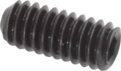 Holo-Krome - #8-32 UNC, 3/8" OAL, Cup Point Set Screw - Grade 8 Alloy Steel, 5/64" Key - USA Tool & Supply
