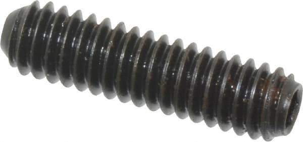Holo-Krome - #8-32 UNC, 5/8" OAL, Cup Point Set Screw - Grade 8 Alloy Steel, 5/64" Key - USA Tool & Supply