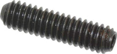Holo-Krome - #8-32 UNC, 5/8" OAL, Cup Point Set Screw - Grade 8 Alloy Steel, 5/64" Key - USA Tool & Supply