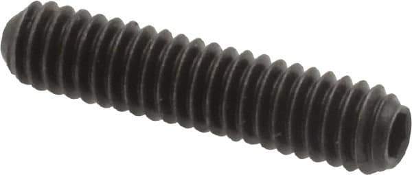 Holo-Krome - #8-32 UNC, 3/4" OAL, Cup Point Set Screw - Grade 8 Alloy Steel, 5/64" Key - USA Tool & Supply
