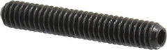 Holo-Krome - #8-32 UNC, 1" OAL, Cup Point Set Screw - Grade 8 Alloy Steel, 5/64" Key - USA Tool & Supply