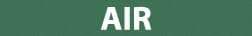 NMC - Pipe Marker with Air Legend and No Graphic - 2-1/2 to 6" Pipe Outside Diam, White on Green - USA Tool & Supply