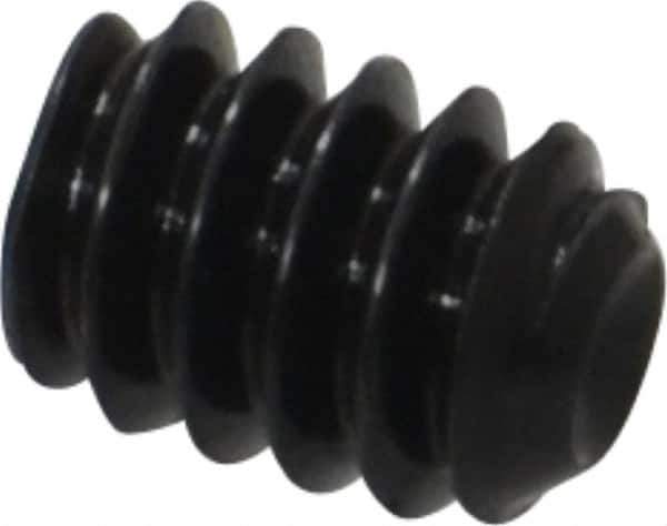 Holo-Krome - #10-24 UNC, 1/4" OAL, Cup Point Set Screw - Grade 8 Alloy Steel, 3/32" Key - USA Tool & Supply