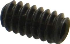 Holo-Krome - #10-24 UNC, 3/8" OAL, Cup Point Set Screw - Grade 8 Alloy Steel, 3/32" Key - USA Tool & Supply