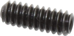 Holo-Krome - #10-24 UNC, 1/2" OAL, Cup Point Set Screw - Grade 8 Alloy Steel, 3/32" Key - USA Tool & Supply