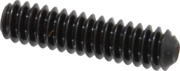 Holo-Krome - #10-24 UNC, 3/4" OAL, Cup Point Set Screw - Grade 8 Alloy Steel, 3/32" Key - USA Tool & Supply