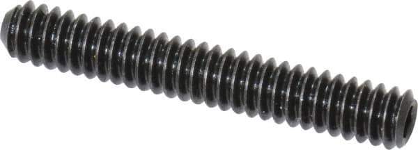 Holo-Krome - #10-24 UNC, 1-1/4" OAL, Cup Point Set Screw - Grade 8 Alloy Steel, 3/32" Key - USA Tool & Supply