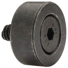 Gibraltar - 1/4-20 Thread, 7/8" OD, 3/8" High, Flat Foot - Steel & Lead Alloy - USA Tool & Supply