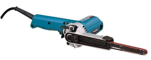 Makita - 3/8 x 21", Air Belt Sander - 980 to 5,600 SFPM - USA Tool & Supply