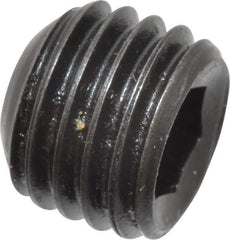 Holo-Krome - 5/16-24 UNF, 1/4" OAL, Cup Point Set Screw - Grade 8 Alloy Steel, 5/32" Key - USA Tool & Supply