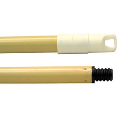 60″ Plastic Coated Metal Handle, Threaded, 15/16″ Diameter - USA Tool & Supply