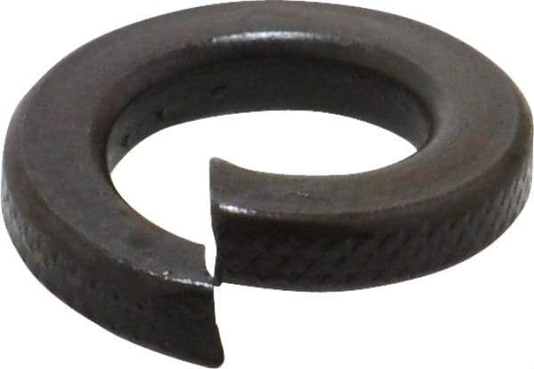 Value Collection - 5/8", 0.628" ID, 0.188" Thick Split Lock Washer - Grade 2 Spring Steel, Uncoated, 0.628" Min ID, 0.641" Max ID, 1.087" Max OD - USA Tool & Supply