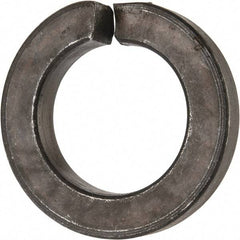 Value Collection - 1-5/8", 1.633" ID, 0.045" Thick Split Lock Washer - Grade 8 Spring Steel, Uncoated, 1.633" Min ID, 1.663" Max ID, 2.694" Max OD - USA Tool & Supply