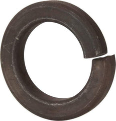 Value Collection - 2", 2.008" ID, 0.496" Thick Split Lock Washer - Grade 8 Spring Steel, Uncoated, 2.008" Min ID, 2.039" Max ID, 3.144" Max OD - USA Tool & Supply