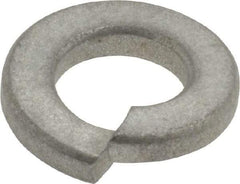 Value Collection - 5/16", 0.314" ID, 0.097" Thick Split Lock Washer - Grade 2 Spring Steel, Zinc-Plated Finish, 0.314" Min ID, 0.322" Max ID, 0.593" Max OD - USA Tool & Supply